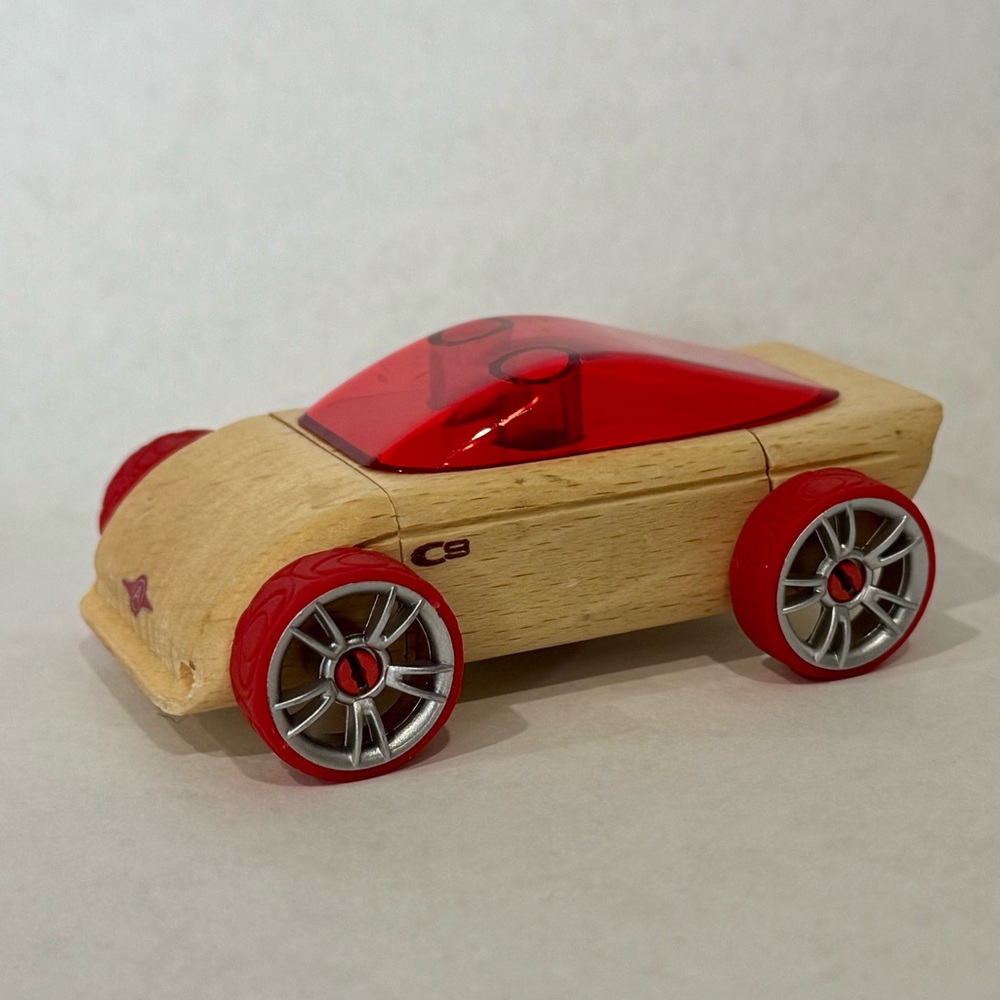 Calello Authentic Automoblox Wooden Toy Car 2010 Heirloom Quality - Picture 2 of 10